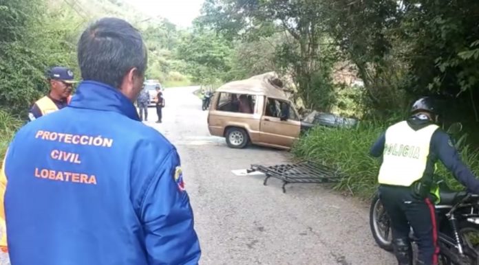 Choque en Táchira deja una persona fallecida y otras heridas