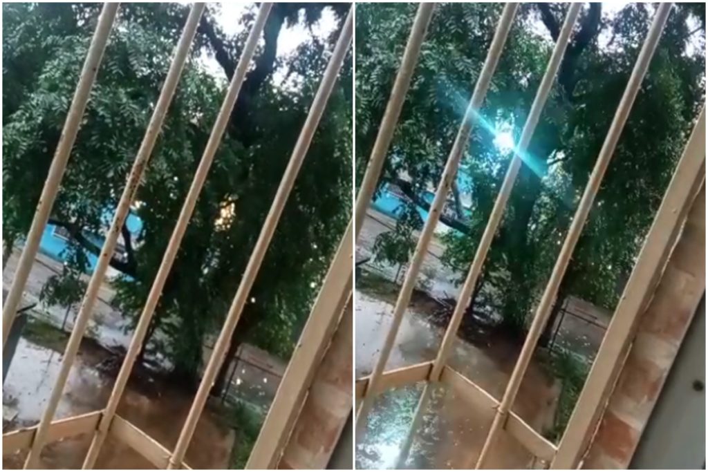 Lluvia con ráfagas de viento dejó a oscuras a habitantes de San Blas