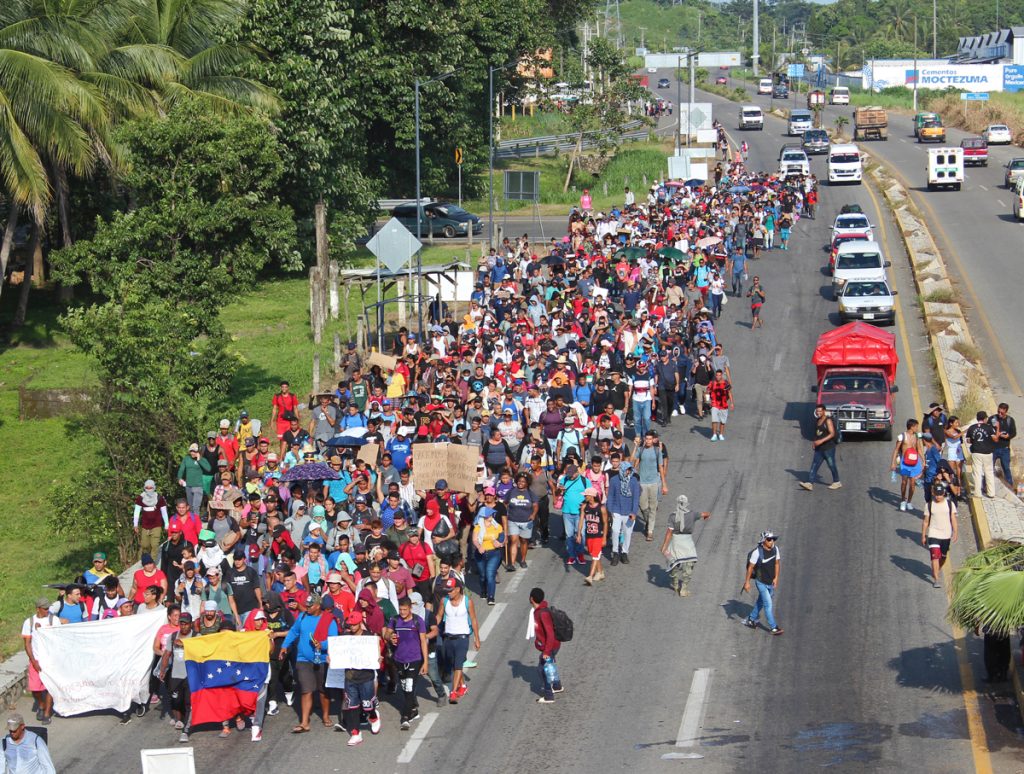 Activistas y migrantes piden al Gobierno mexicano crear corredor humanitario