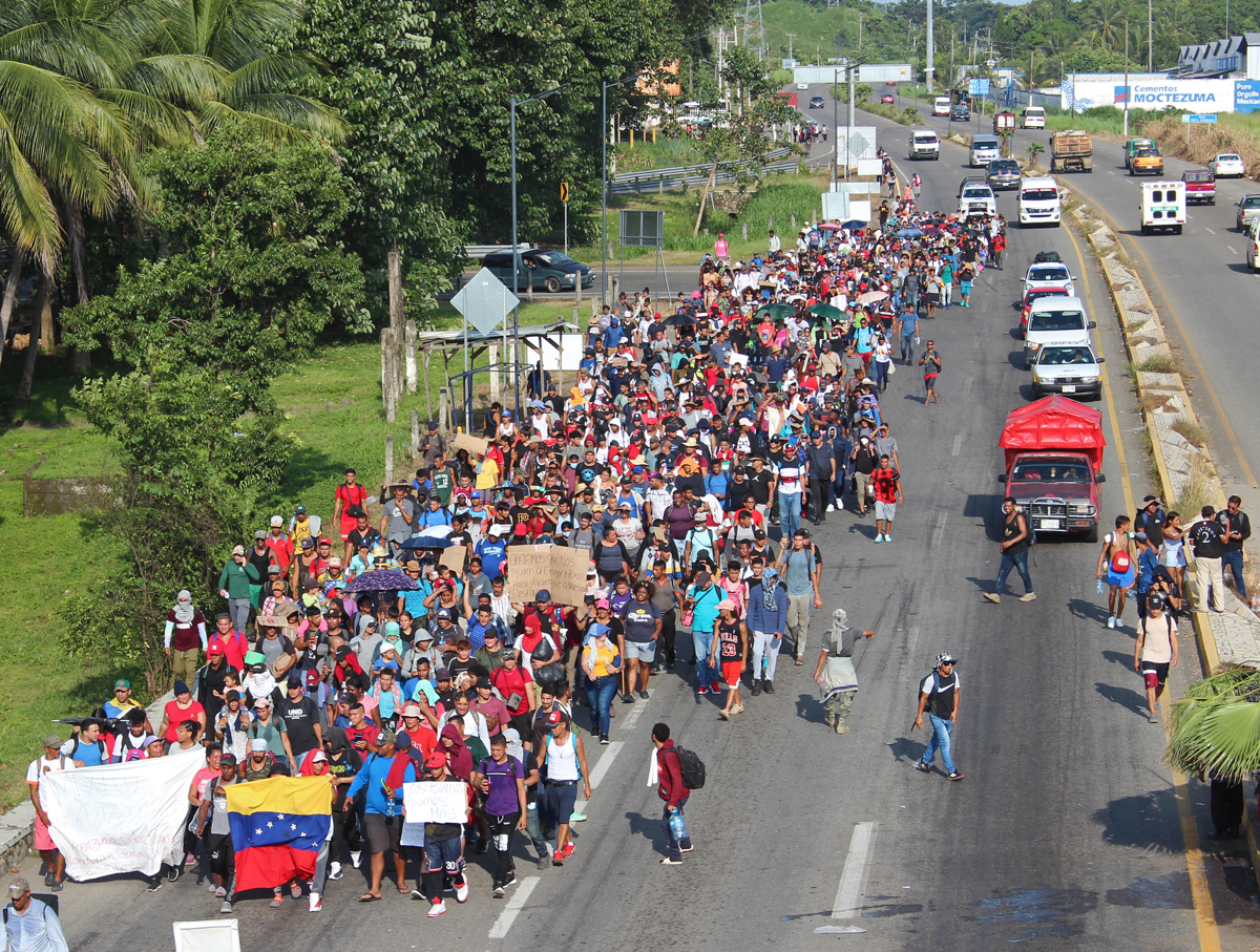 Activistas y migrantes piden al Gobierno mexicano crear corredor humanitario