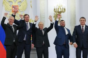 Putin declara regiones ucranianas parte de Rusia