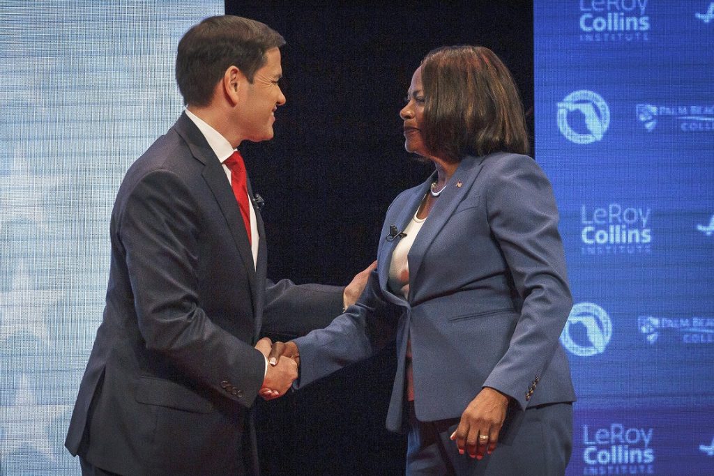 Candidatos de Florida al Senado de EE.UU. centran debate en Venezuela entre otros temas