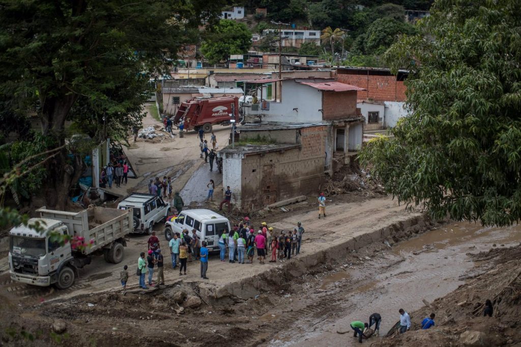 Argentina dona ayuda para tratamiento de agua en zona de deslave de Las Tejerías