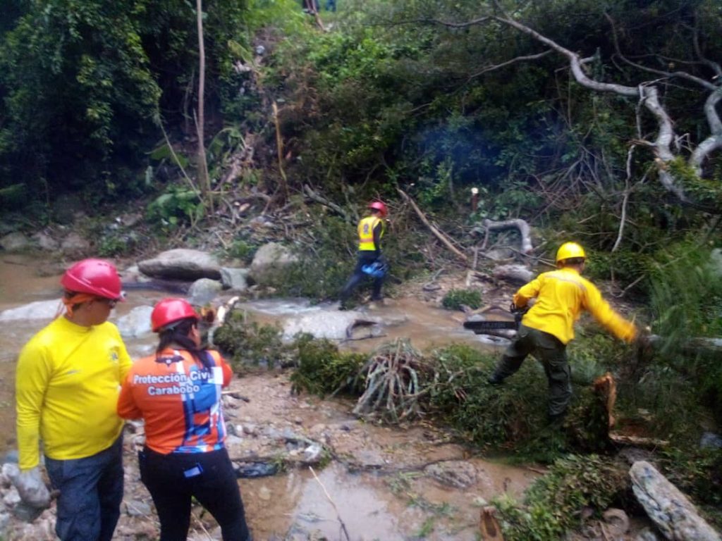Alcaldía de Naguanagua activó alerta ante las fuertes lluvias
