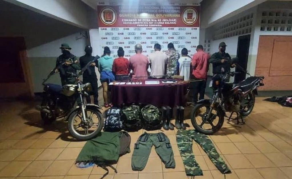 Desmantelada banda de secuestradores en el estado Bolívar
