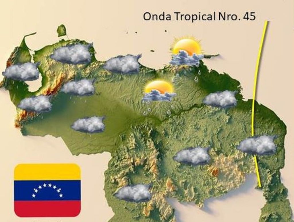Gobierno instruye alerta permanente a autoridades militares y civiles por llegada de onda tropical 45