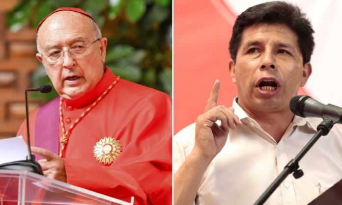 Cardenal peruano exhorta al presidente Castillo