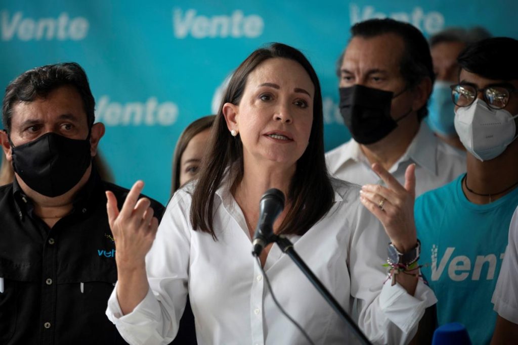 María Corina Machado pidió voto manual para las primarias opositoras