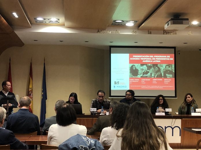 RSF apoya en España a periodistas de Venezuela, Cuba, El Salvador y Nicaragua