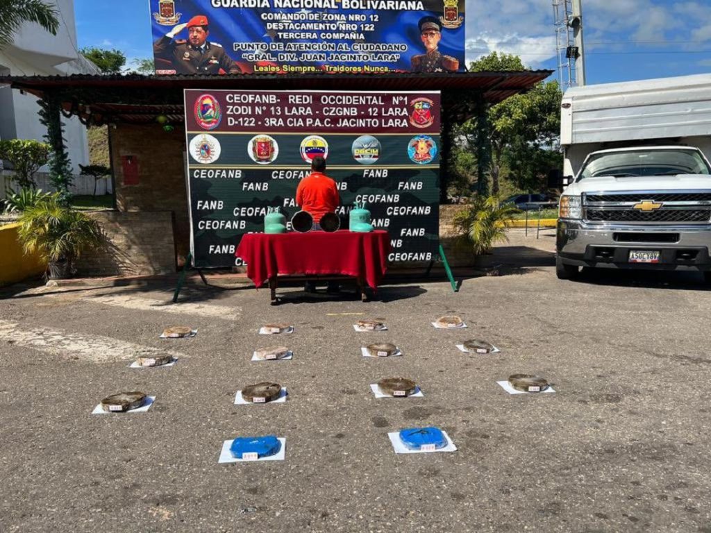 Detenido sujeto con más de 13 kilos de marihuana en Lara