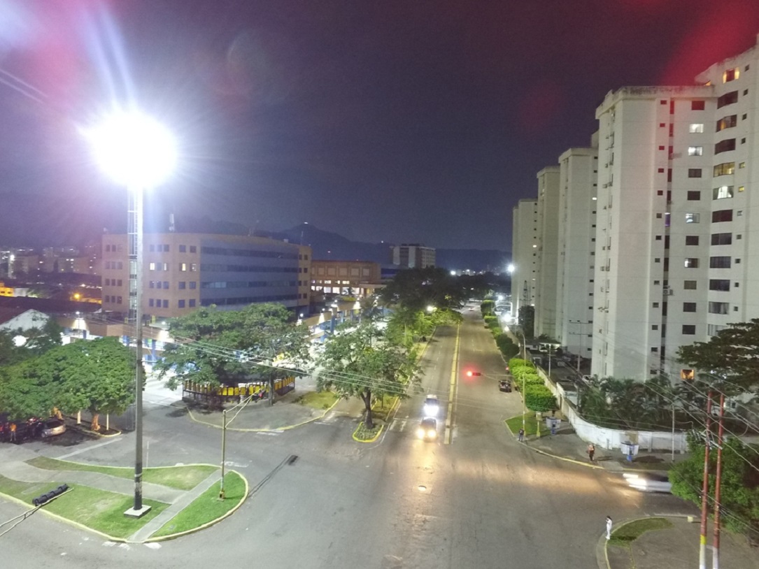 Alcaldía de Naguanagua ha reactivado alumbrado LED en 11 kilómetros de vía durante 2022