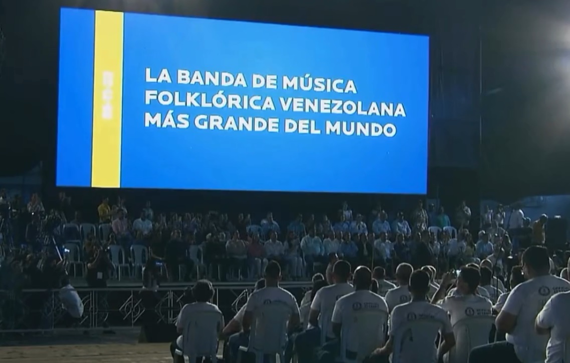 Al son de la gaita, Venezuela obtuvo un récord Guinness con la orquesta folclórica más grande