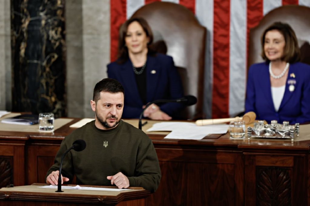 Zelenski al Congreso de EE.UU.: Nuestros dos países están aliados en la batalla