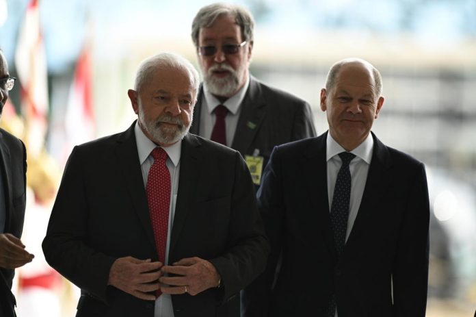 Lula reafirma a Scholz su apoyo al acuerdo UE-Mercosur, pero pide revisión