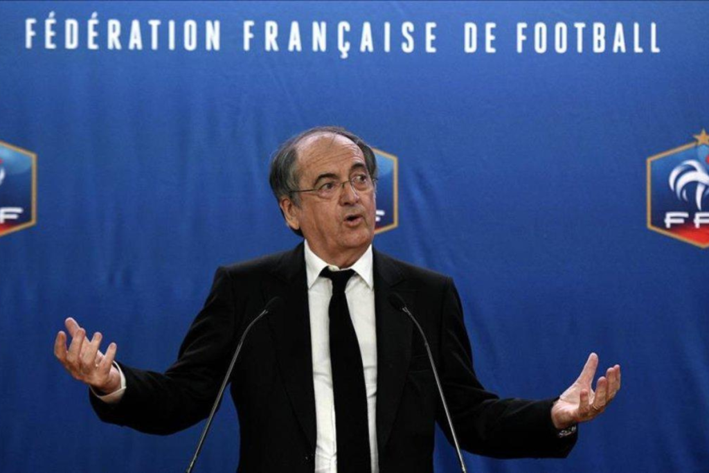 El presidente de la Federación Francesa de Fútbol
