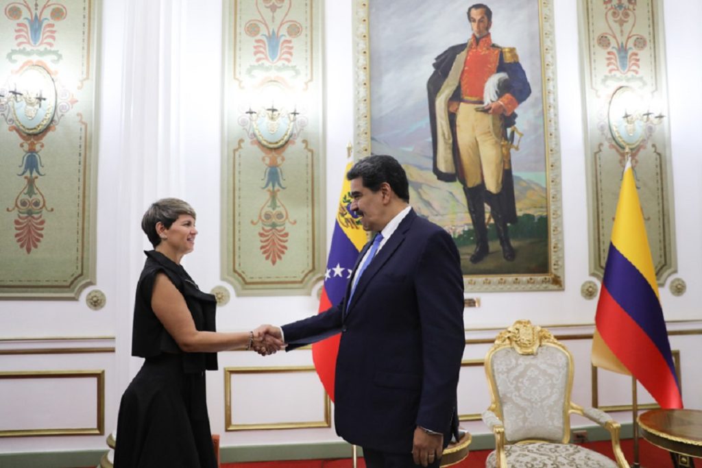 Primera dama de Colombia visita Venezuela para afianzar relación cultural