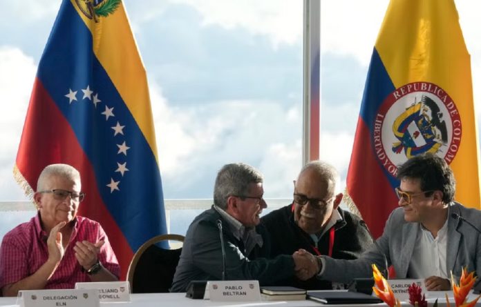 diálogo de paz entre Colombia y ELN