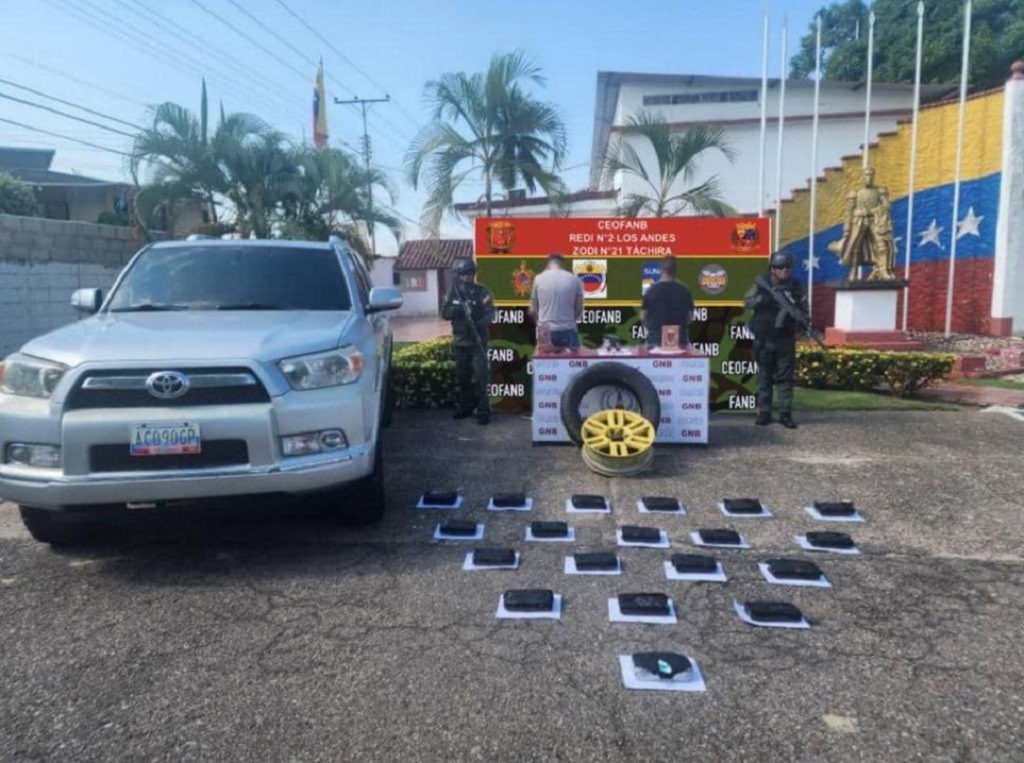 Militares detuvieron a seis personas en operativos antidrogas en Zulia y Táchira