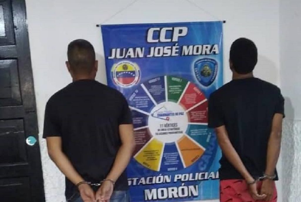 Detenidos dos sujetos en Juan José Mora que robaron la bicicleta a un adolescente