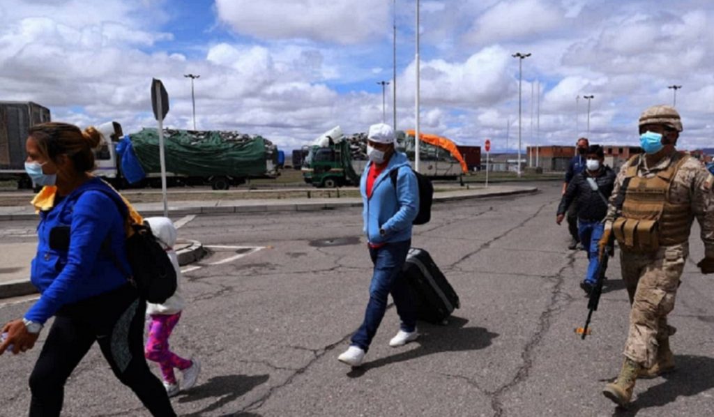 Chile inició despliegue militar
