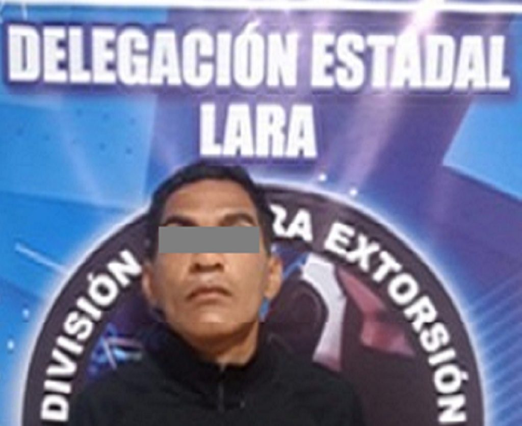 Cicpc detuvo en Lara a extorsionador de Carabobo