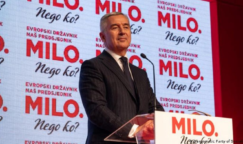 elecciones presidenciales en Montenegro