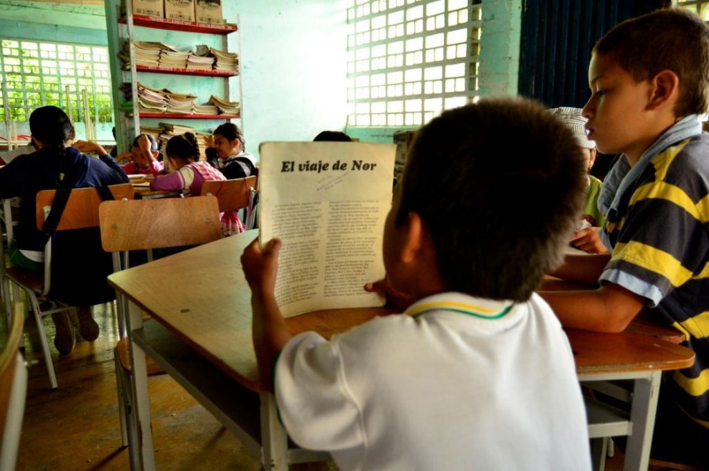 Niños migrantes y la educación