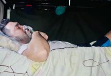 Al periodista y preso político Ramón Centeno se le infectó una pierna en la cárcel
