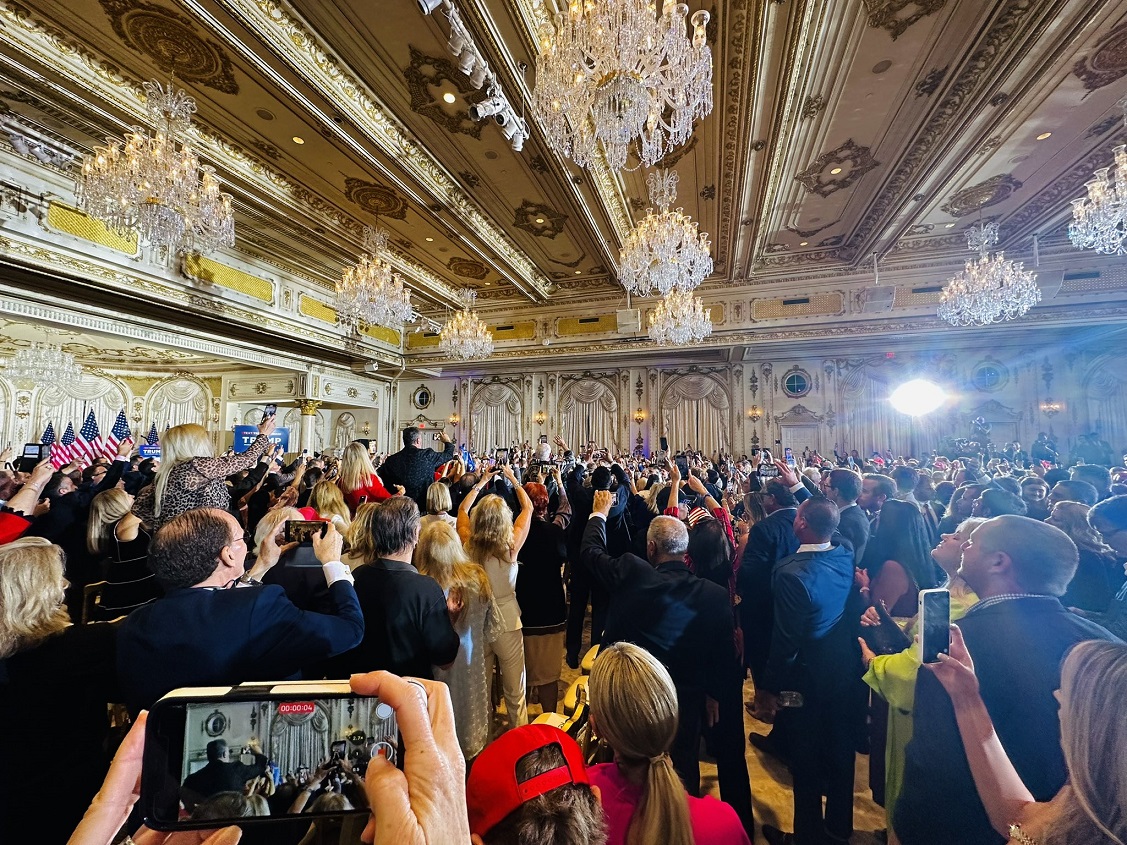 Trump: "Nunca pensé que algo así ocurriría"