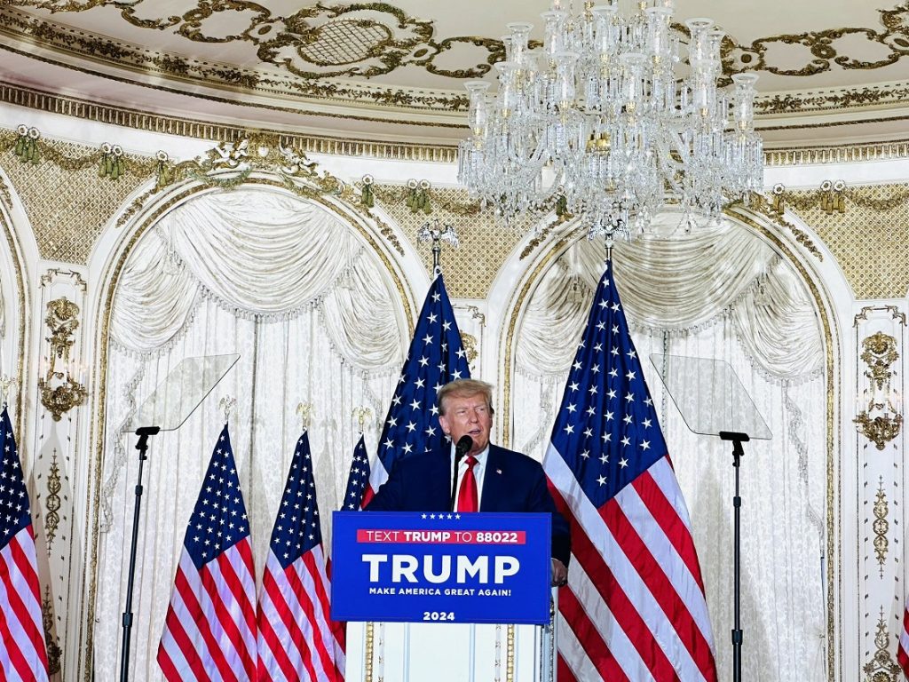 Trump: "Nunca pensé que algo así ocurriría"