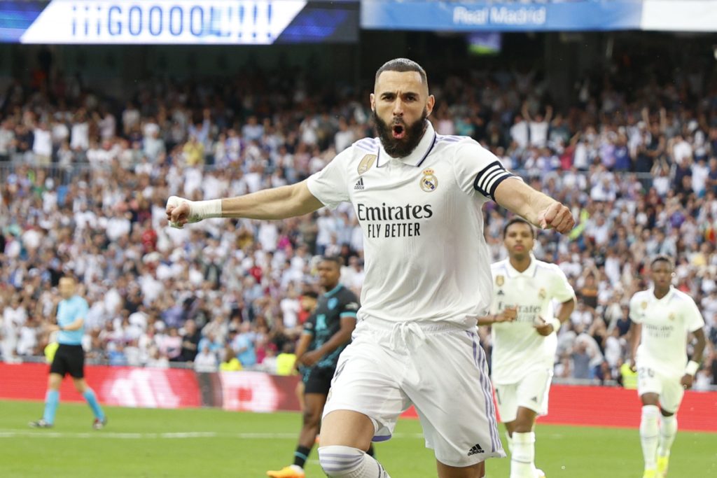 Karim Benzema con triplete