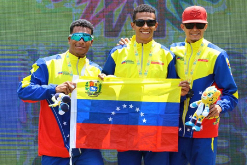 Atletismo venezolano dominó