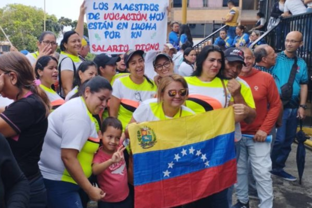 Protestas de docentes