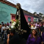 Tres comunidades parroquiales se unieron en la Procesión del Nazareno en Valencia