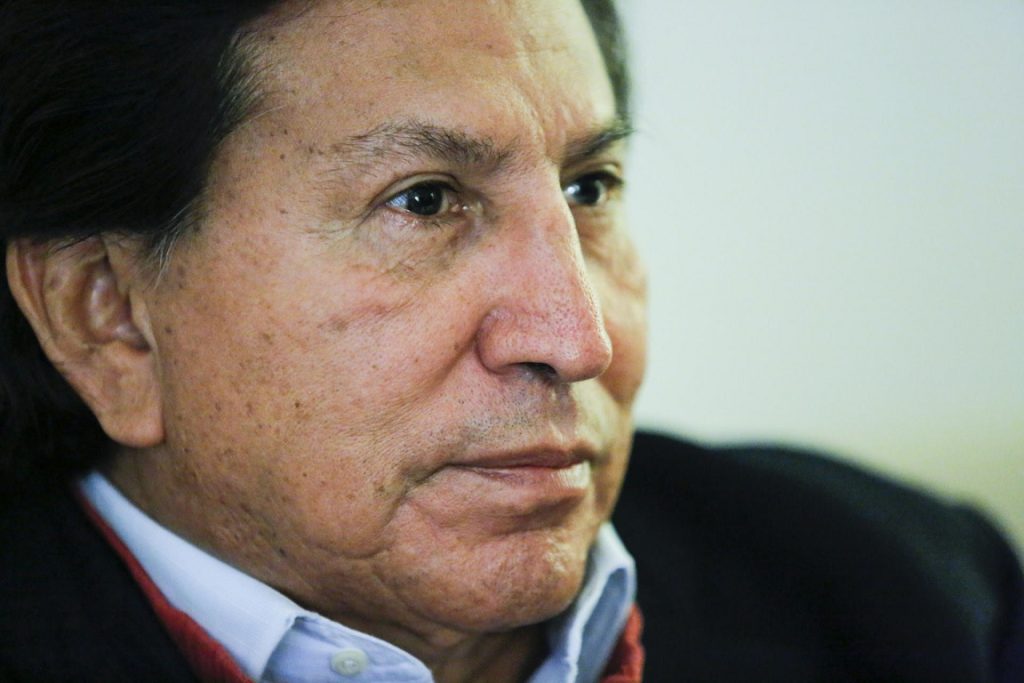 Juez de EE.UU ordena detención de Alejandro Toledo para ser extraditado