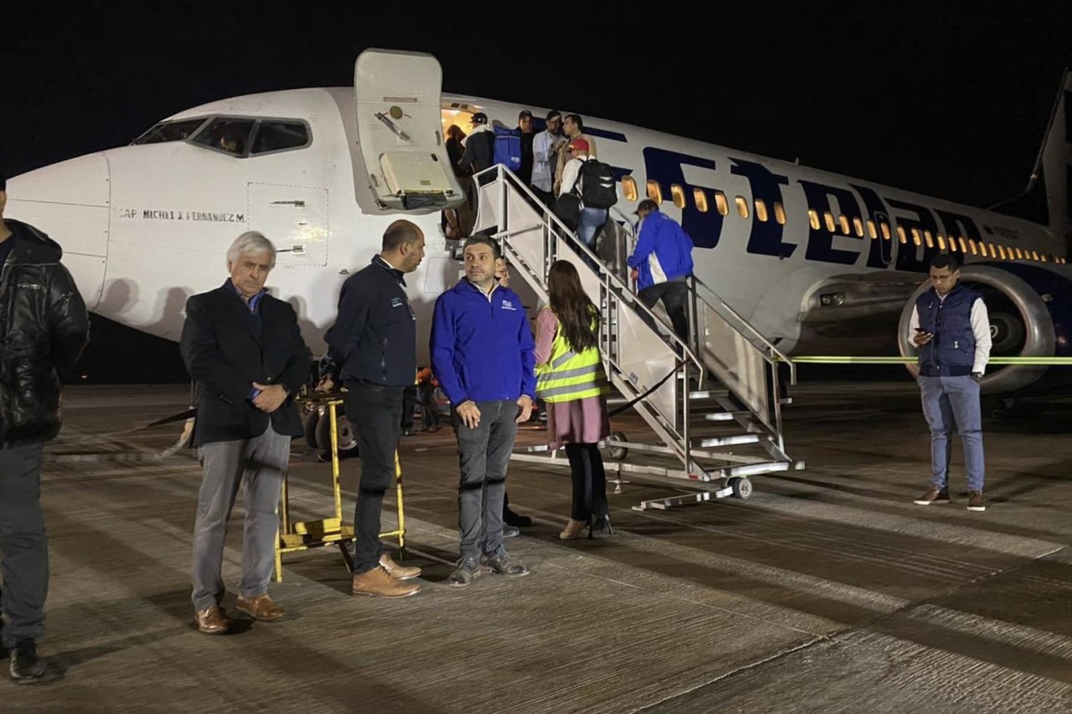 Cancillería recibió a delegación que Boric envió para tratar nuevos vuelos de repatriación