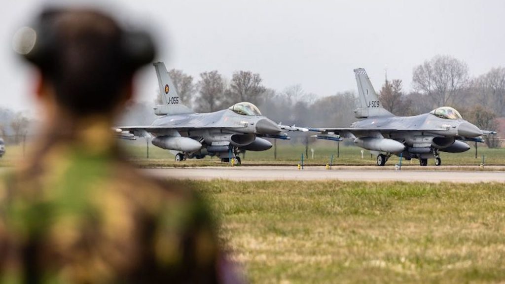 EE.UU. ayudará a entrenar a pilotos ucranianos en el manejo de cazas F-16