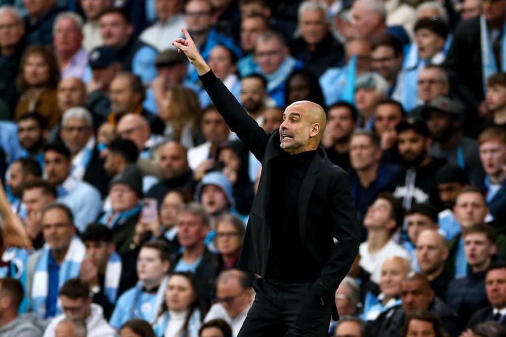 Pep Guardiola y Arteta
