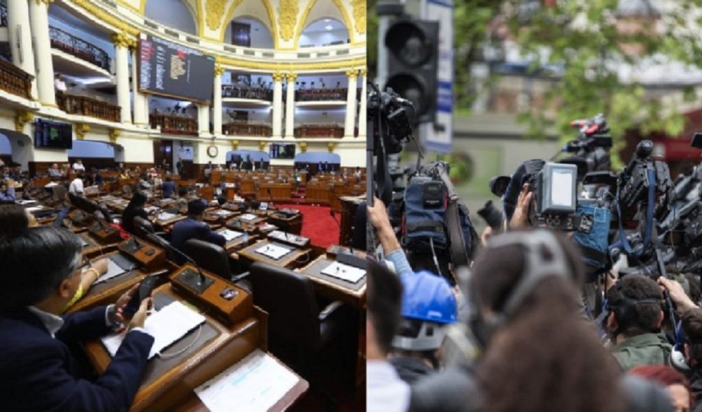 Periodistas piden al Congreso
