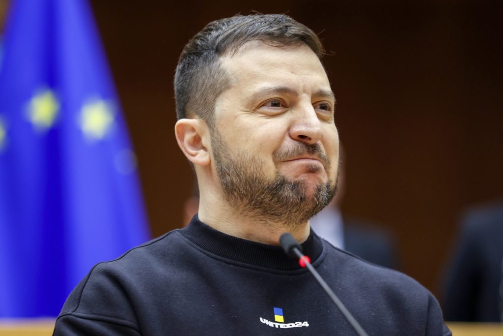 El presidente de Ucrania, Volodímir Zelenski. Foto: EFE
