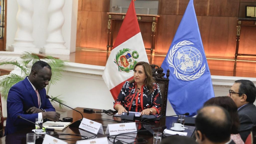 Boluarte asegura a relator de la ONU que el Estado peruano garantiza el respeto a los DDHH