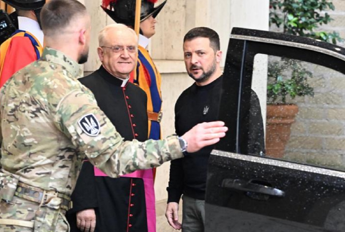 papa y Zelenski
