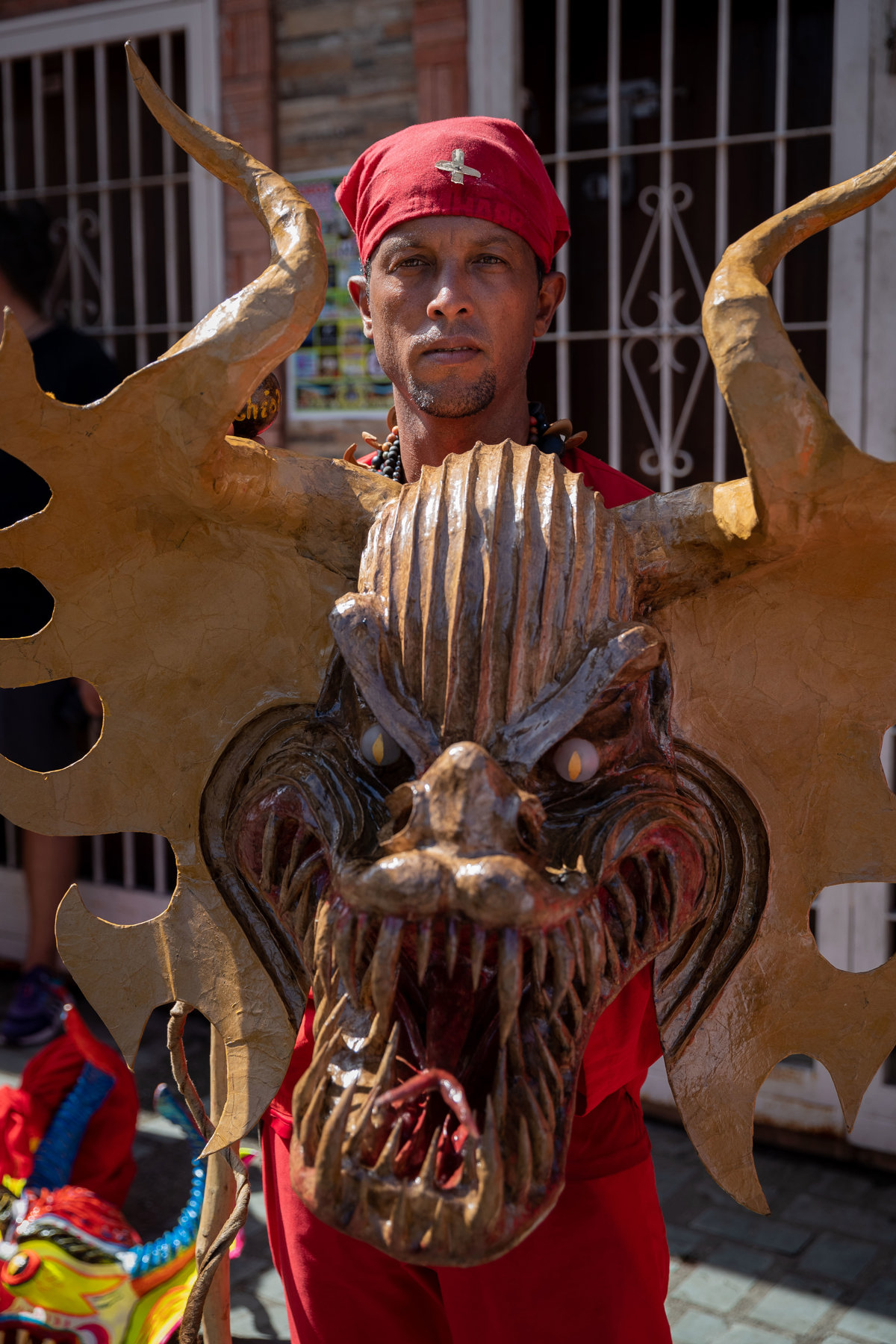 Cientos de diablos danzantes celebran el Corpus Christi con una procesión en Venezuela