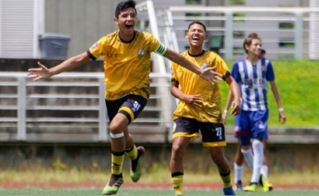 Futbolista Luis Manuel Pacheco