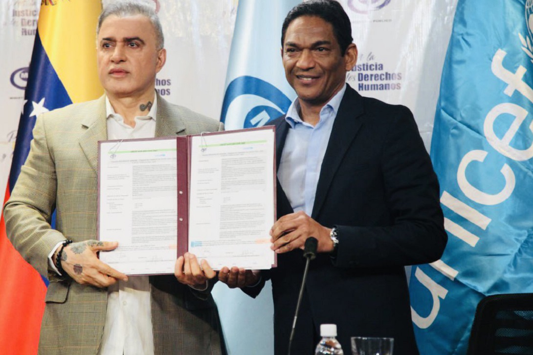 Fiscalía y Unicef presentan un manual para la investigación de casos de trata