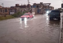 Apagón y anegaciones causaron las fuertes lluvias de este viernes en Puerto Cabello