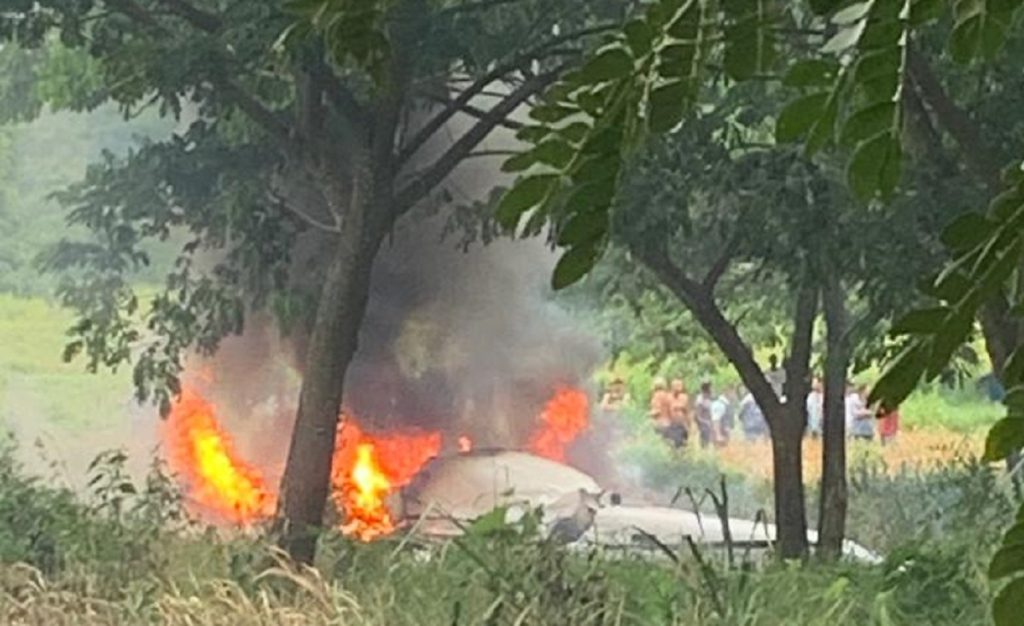 Aeronave se precipitó en Yaracuy