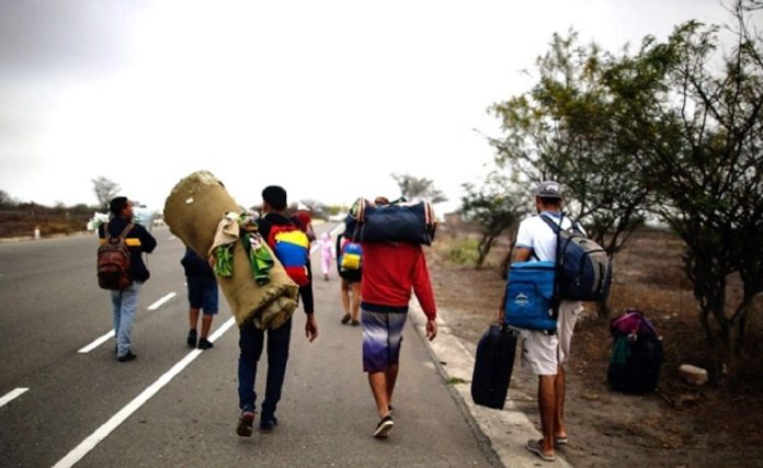 éxodo de migrantes venezolanos