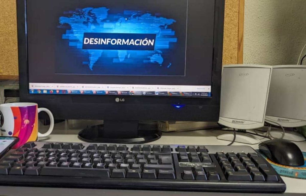 Desinformación en campaña política