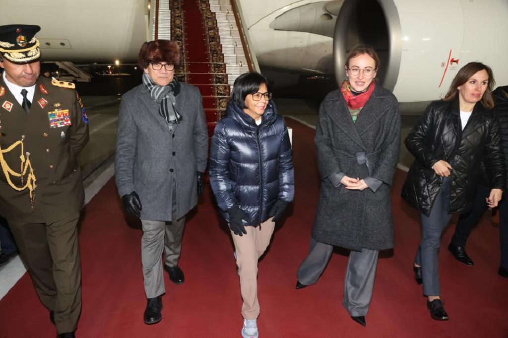 Delcy Rodríguez visita Rusia para participar en la Semana rusa de la Energía